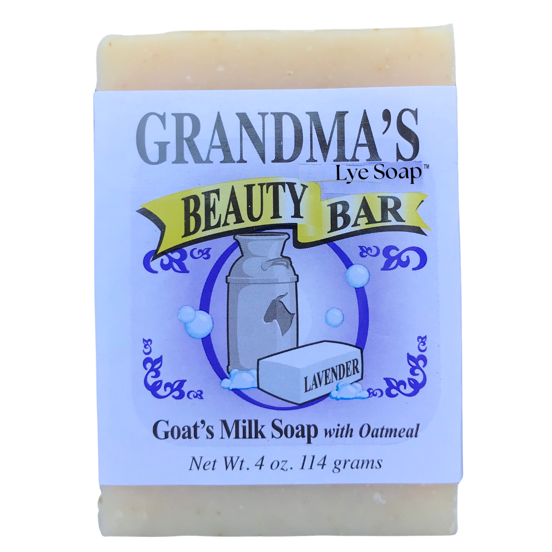 GRANDMA'S Goat's Milk Beauty Bar 4oz (2 choices)