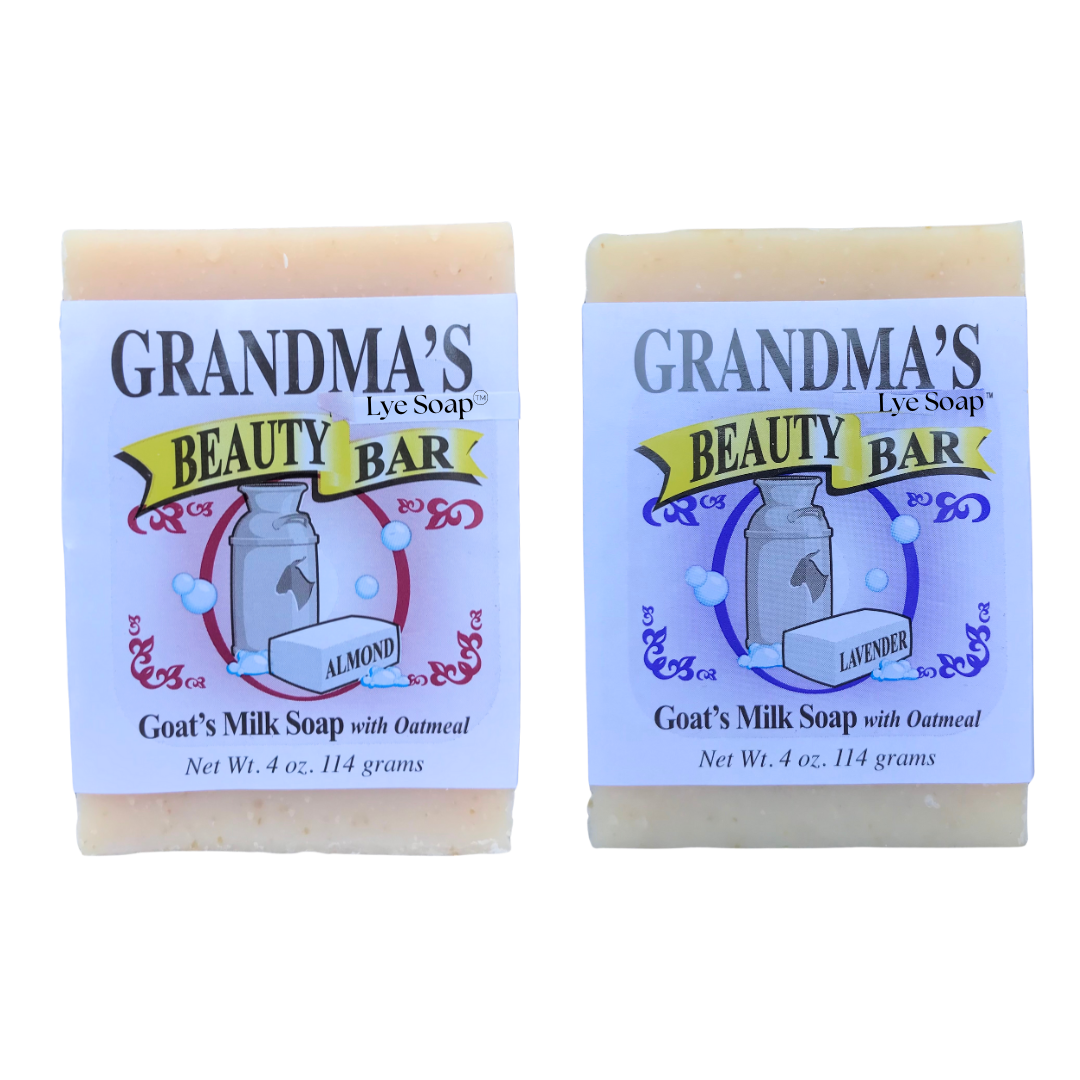 GRANDMA'S Goat's Milk Beauty Bar 4oz (2 choices)
