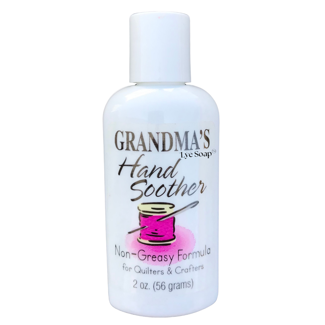 GRANDMA'S Quilters and Crafters Hand Soother Lotion (Non-greasy) : NOTE: NOW AVAILABLE in 4 oz.