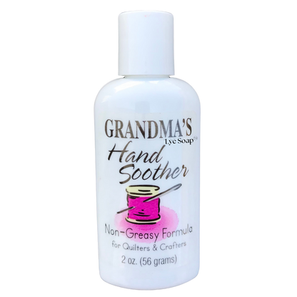 GRANDMA'S Quilters and Crafters Hand Soother Lotion (Non-greasy) : NOTE: NOW AVAILABLE in 4 oz.