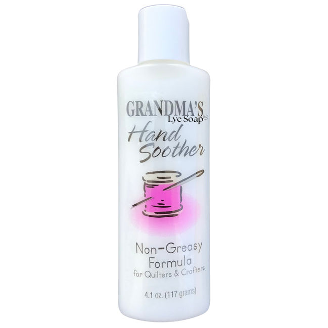 GRANDMA'S Quilters and Crafters Hand Soother Lotion (Non-greasy) : NOTE: NOW AVAILABLE in 4 oz.