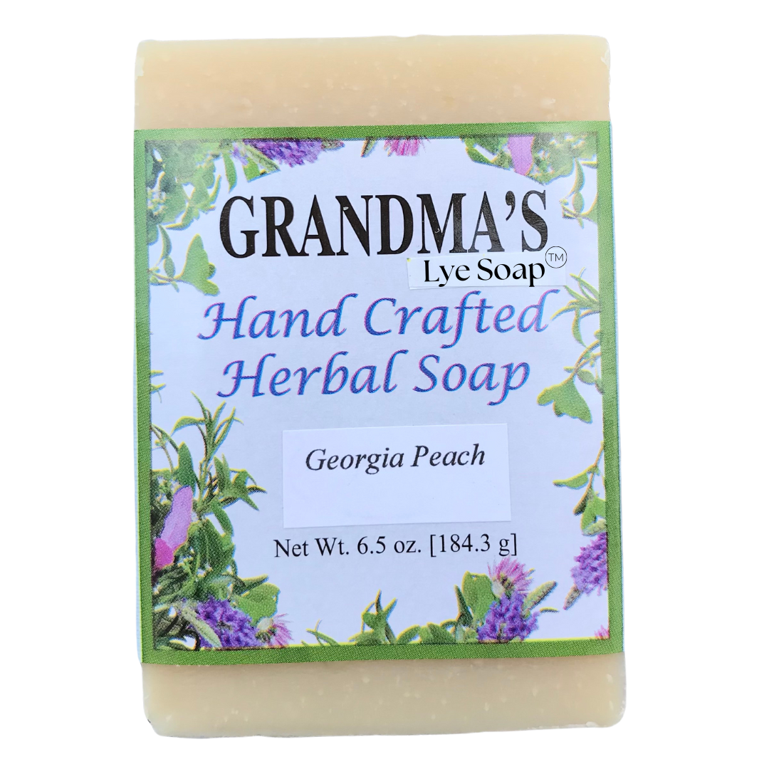 GRANDMA'S Georgia Peach Herbal Soap