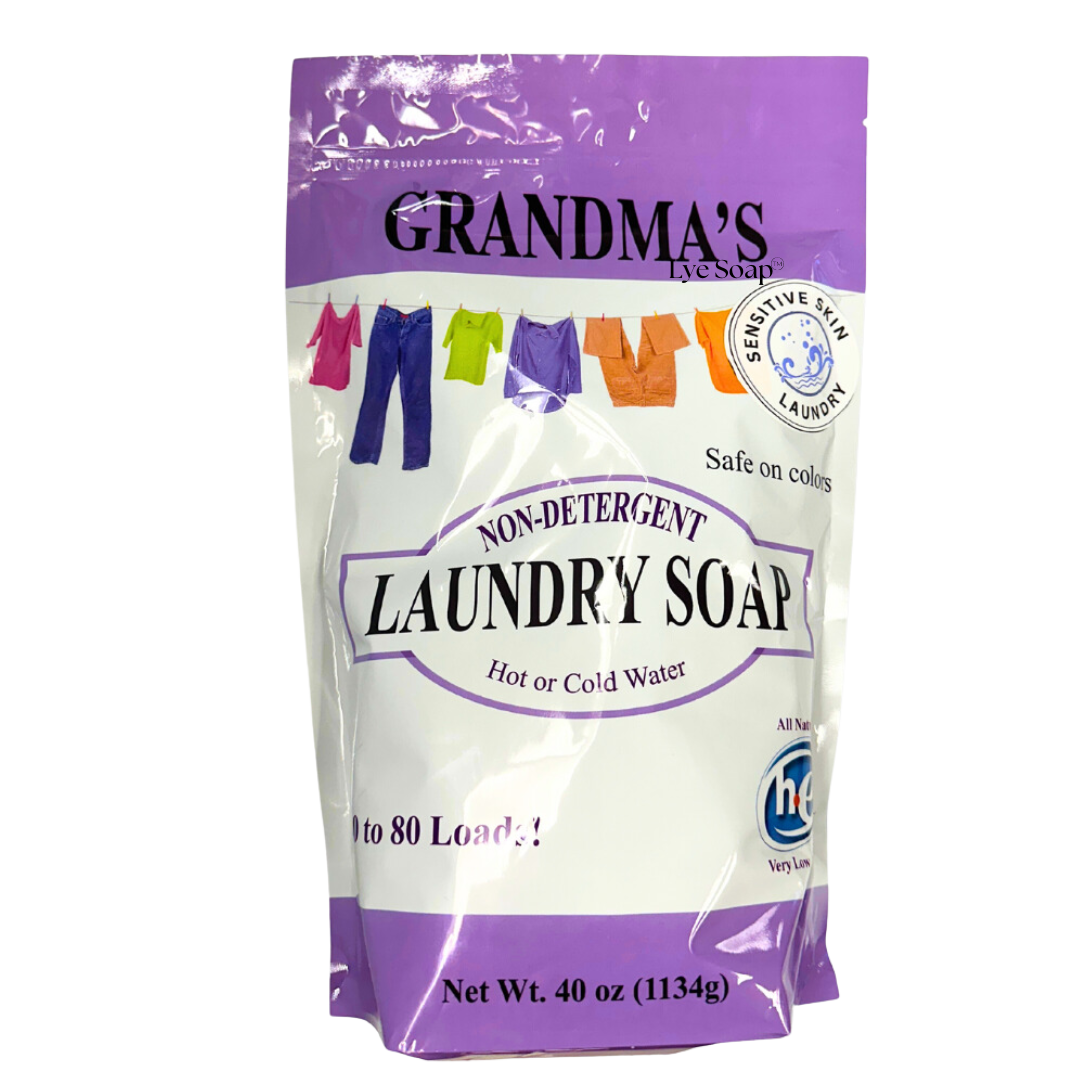 GRANDMA'S Non-detergent Laundry Soap (No Fragrance or Dyes)