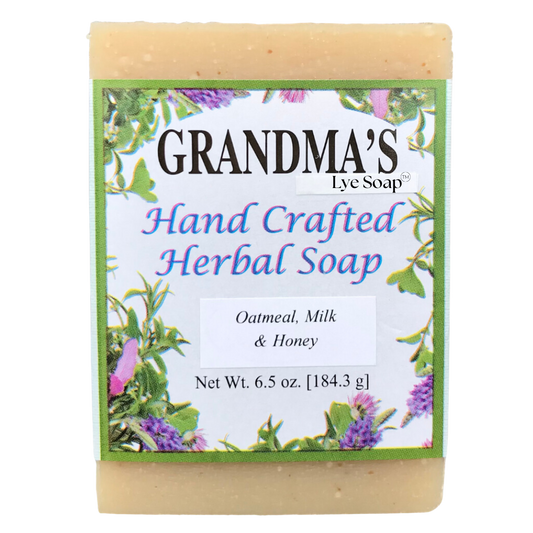 GRANDMA'S Oatmeal, Milk & Honey Herbal Soap