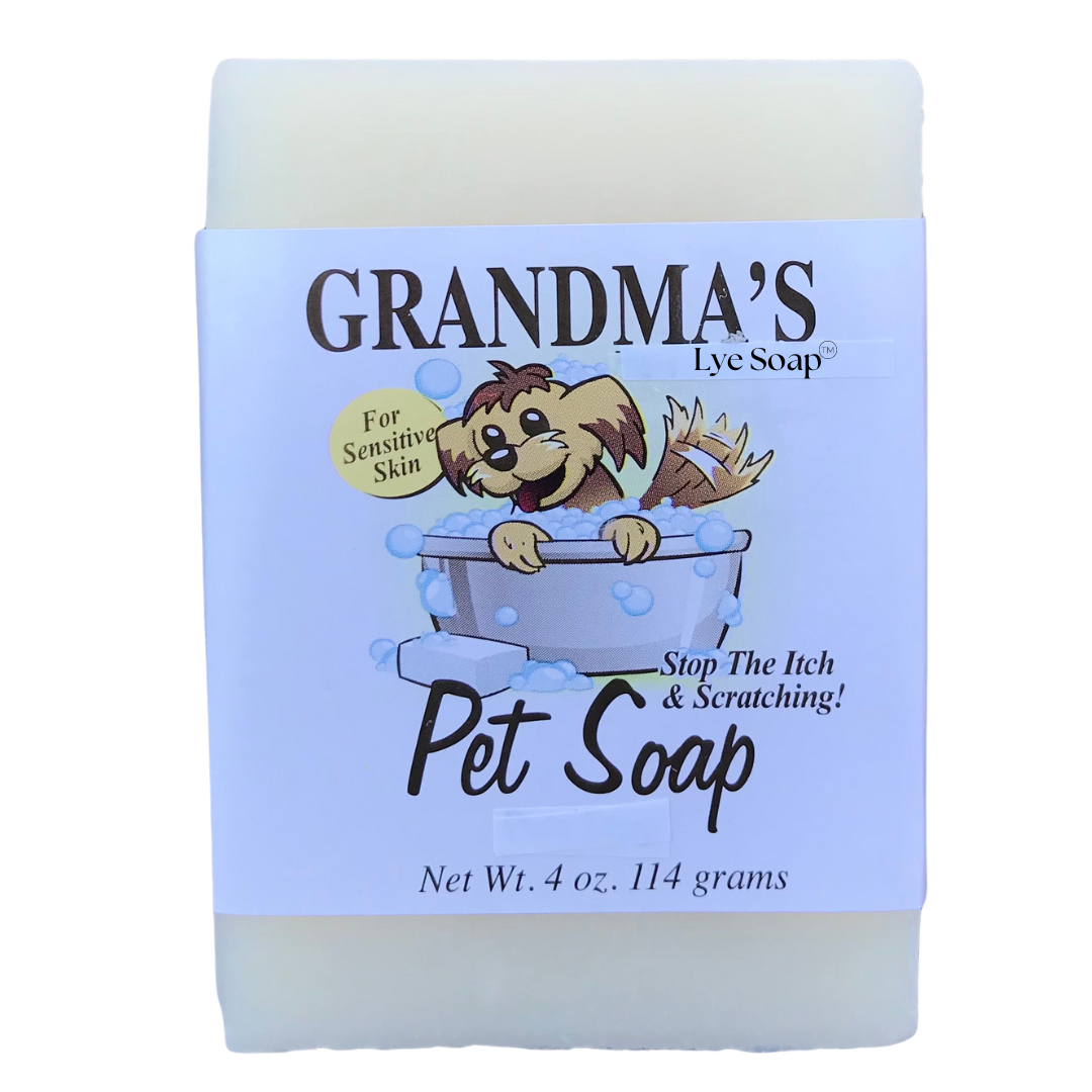 GRANDMA'S Pet Soap for Sensitive Skinned Pets