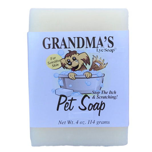 GRANDMA'S Pet Soap for Sensitive Skinned Pets