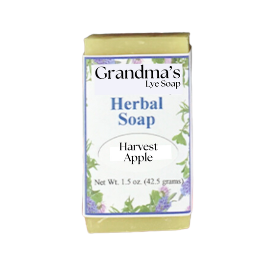 Grandma's Harvest Apple Herbal Soap - TRY ME