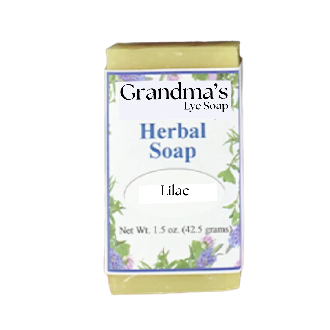 NEW ARRIVAL: Grandma's Lilac Herbal Soap - TRY ME