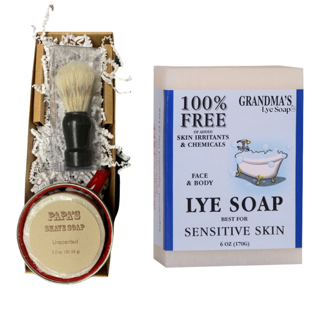 PAPA's Shave & Shower Kit (Unscented)