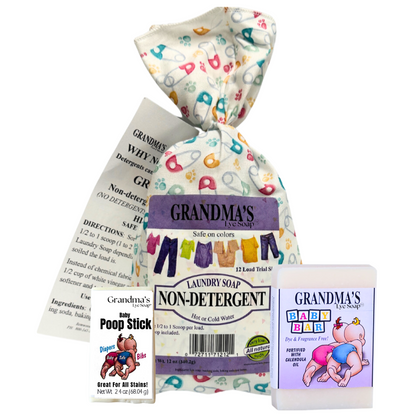 NEW ARRIVAL: GRANDMA'S Chemical Free Baby Gift Set
