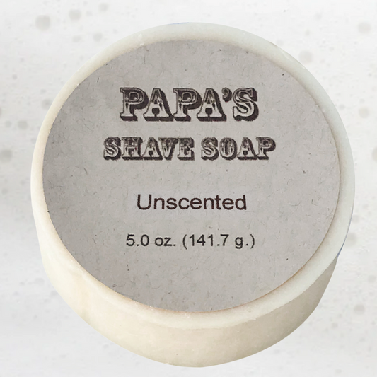 PAPA's Shave Soap (Unscented)