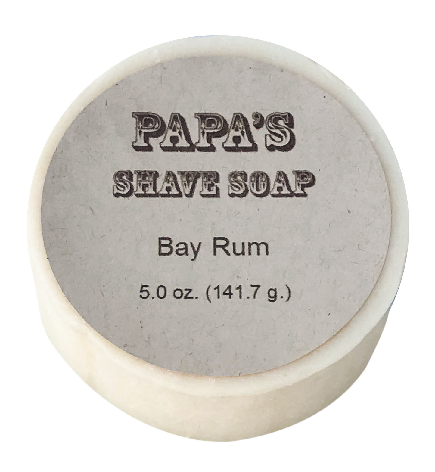 PAPA's Shave Soap           (Bay Rum)