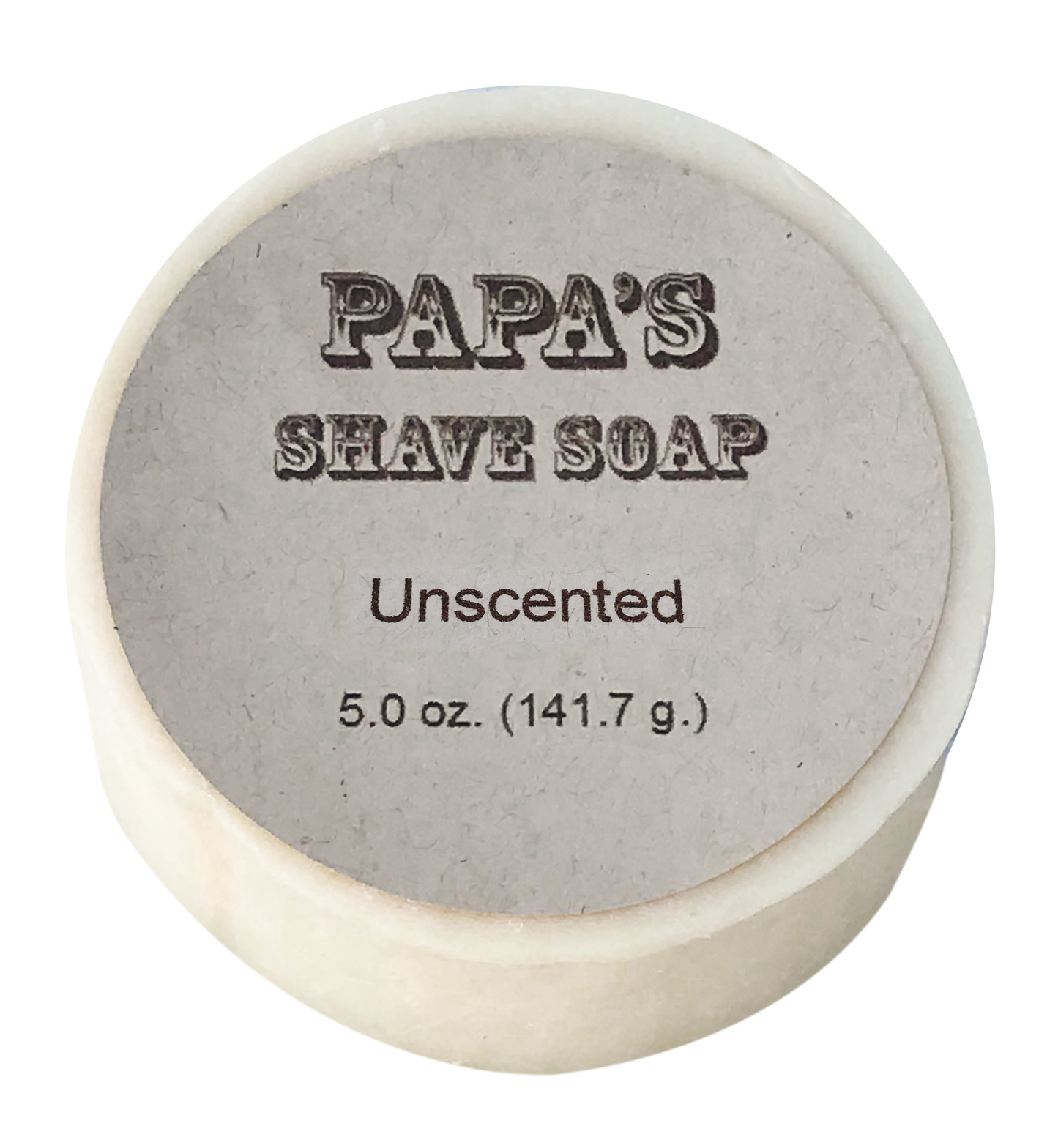 PAPA's Shave Soap (Unscented)