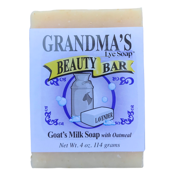 GRANDMA'S Goat's Milk Beauty Bar 4oz (2 choices)