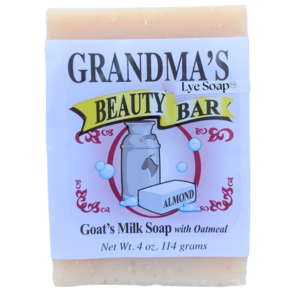 GRANDMA'S Goat's Milk Beauty Bar 4oz (2 choices)