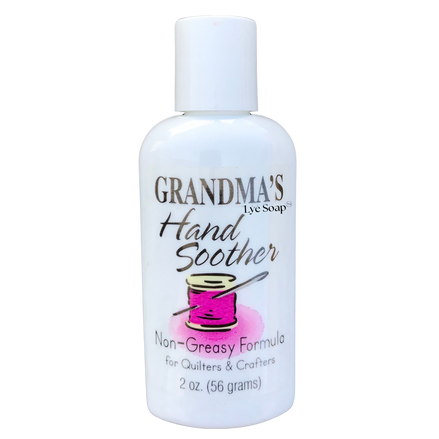 GRANDMA'S Quilters and Crafters Hand Soother Lotion (Non-greasy) : NOTE: NOW AVAILABLE in 4 oz.
