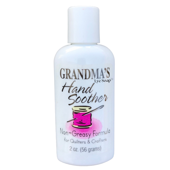 GRANDMA'S Quilters and Crafters Hand Soother Lotion (Non-greasy) : NOTE: NOW AVAILABLE in 4 oz.