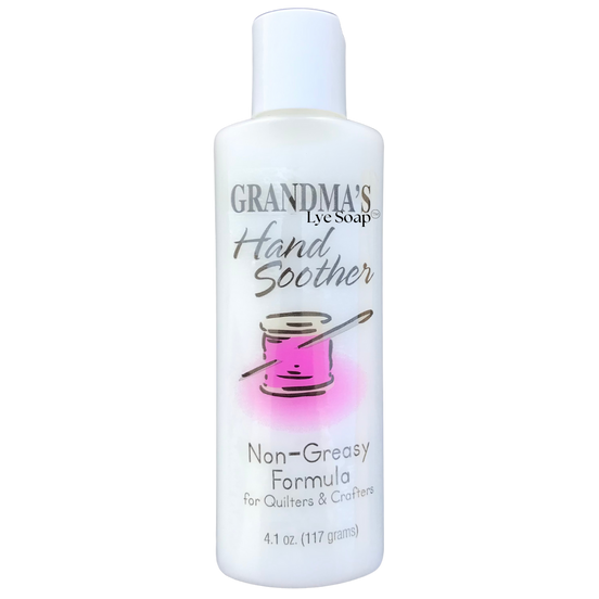GRANDMA'S Quilters and Crafters Hand Soother Lotion (Non-greasy) : NOTE: NOW AVAILABLE in 4 oz.