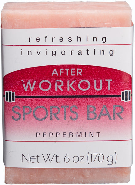 Sports Bar – Peppermint, Case of 12 (6 oz bars)