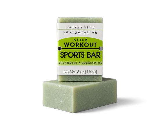 Grandma's After Workout Sports Bar - Spearmint & Eucalyptus