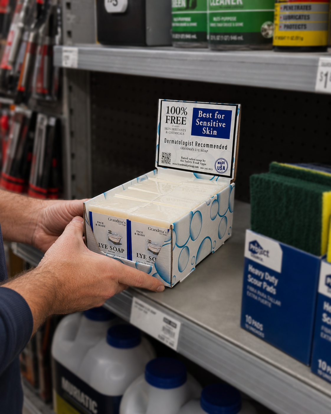 The hardware store breakthrough.