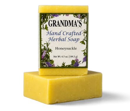 Honeysuckle Herbal Soap