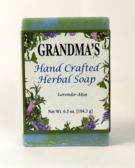 GRANDMA'S Lavender-Mint Herbal Soap