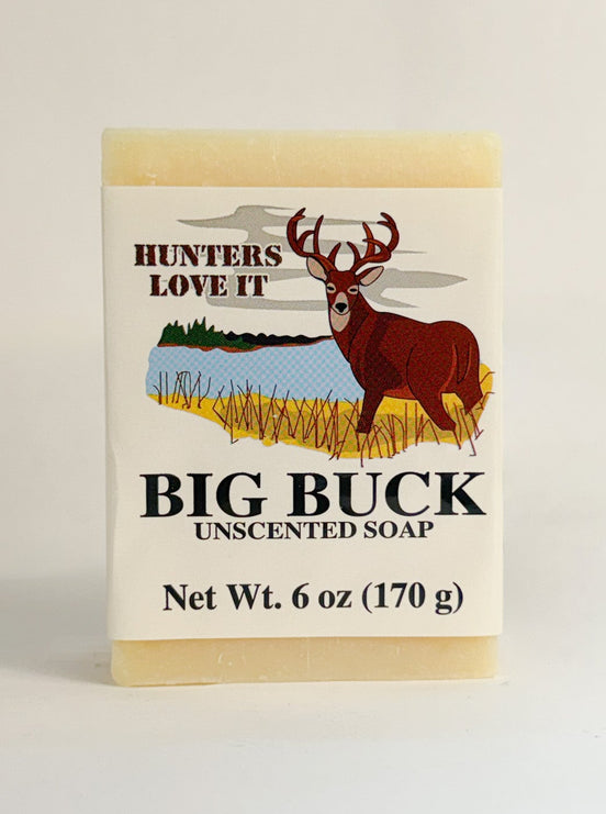 Unscented Big Buck Soap - PERFECT FOR HUNTERS!