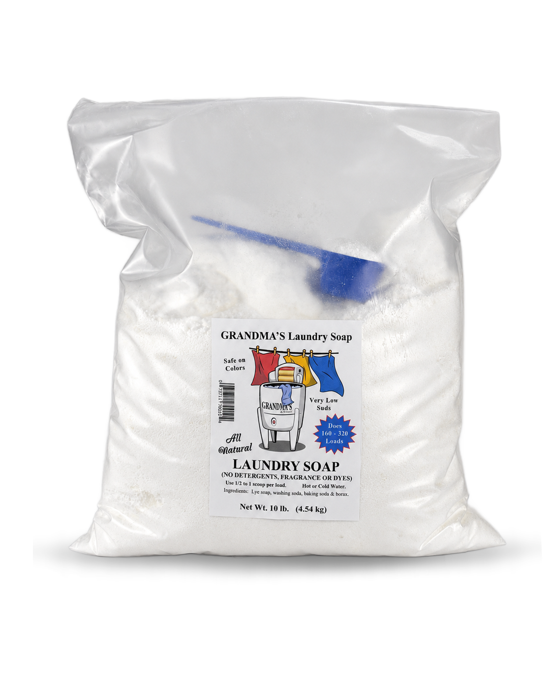Grandma's Laundry Soap - 10lbs