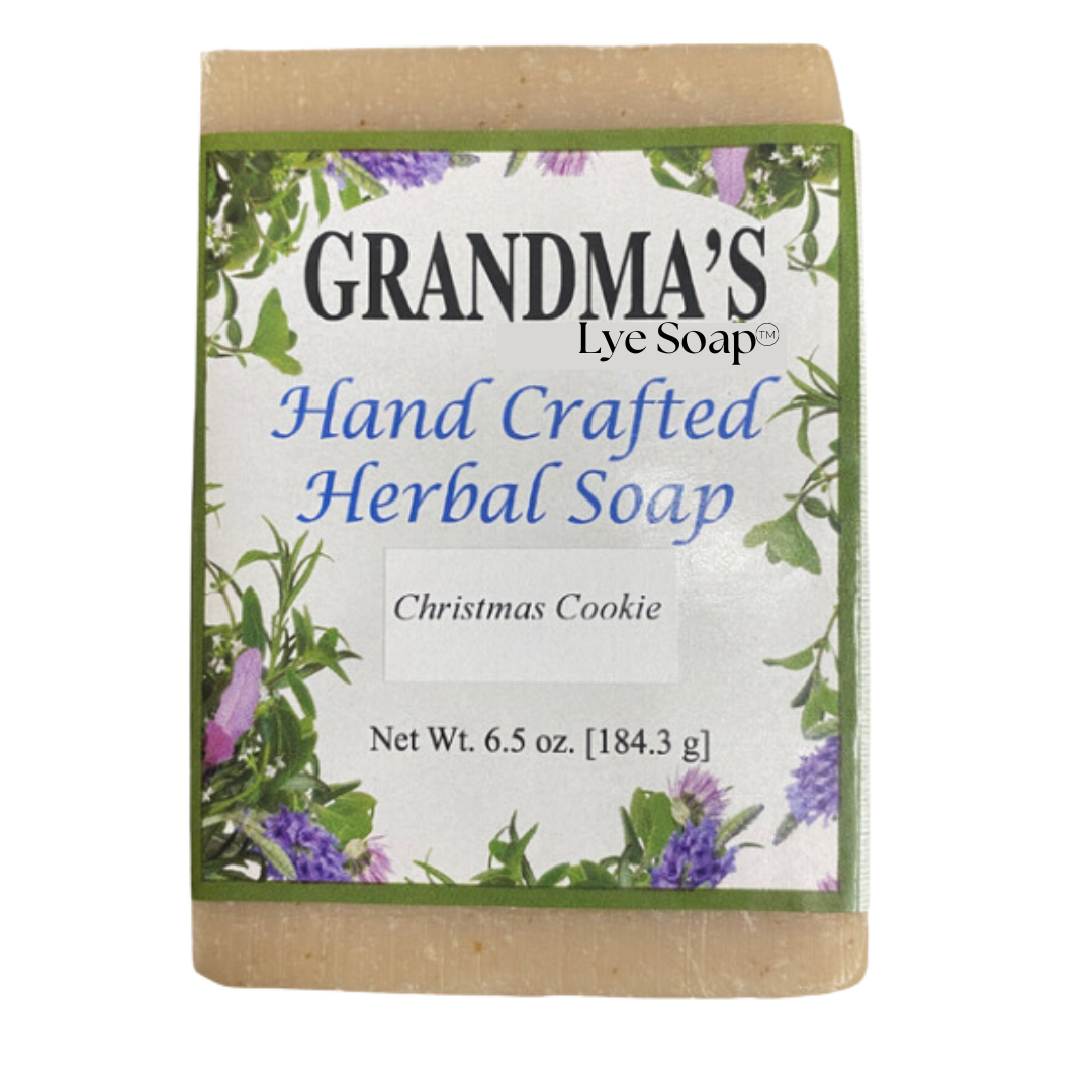 NOW BACK IN STOCK - GRANDMA'S Christmas Cookie Herbal Soap