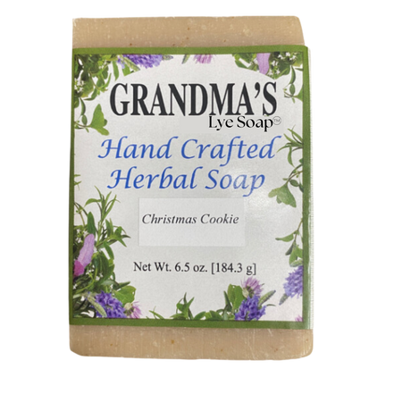 NOW BACK IN STOCK - GRANDMA'S Christmas Cookie Herbal Soap