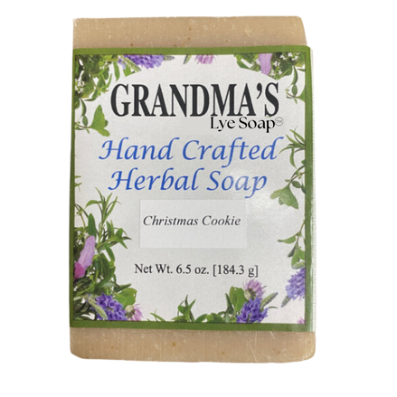 NOW BACK IN STOCK - GRANDMA'S Christmas Cookie Herbal Soap