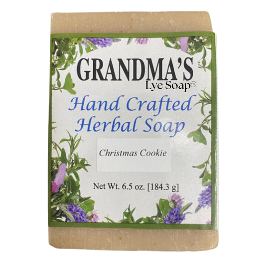 NOW BACK IN STOCK - GRANDMA'S Christmas Cookie Herbal Soap