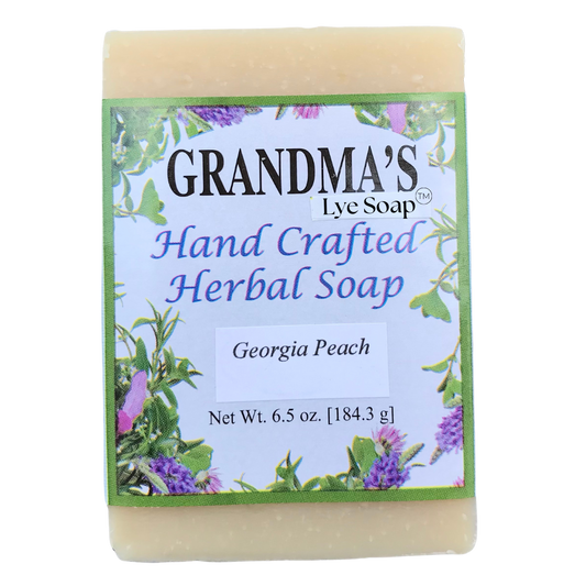 GRANDMA'S Georgia Peach Herbal Soap