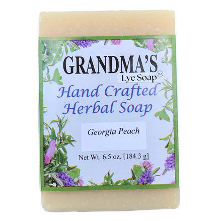 GRANDMA'S Georgia Peach Herbal Soap