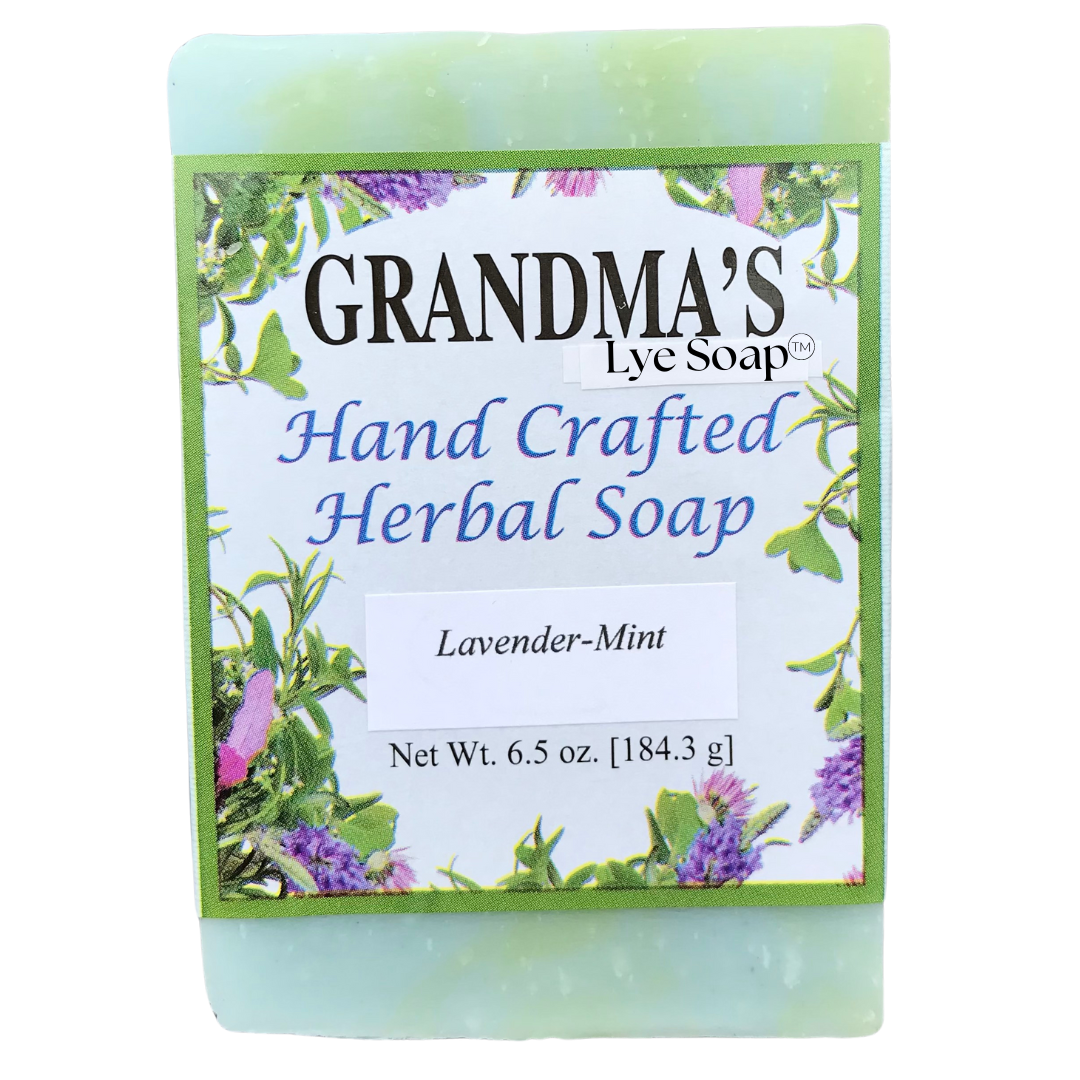 GRANDMA'S Lavender-Mint Herbal Soap