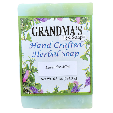 GRANDMA'S Lavender-Mint Herbal Soap