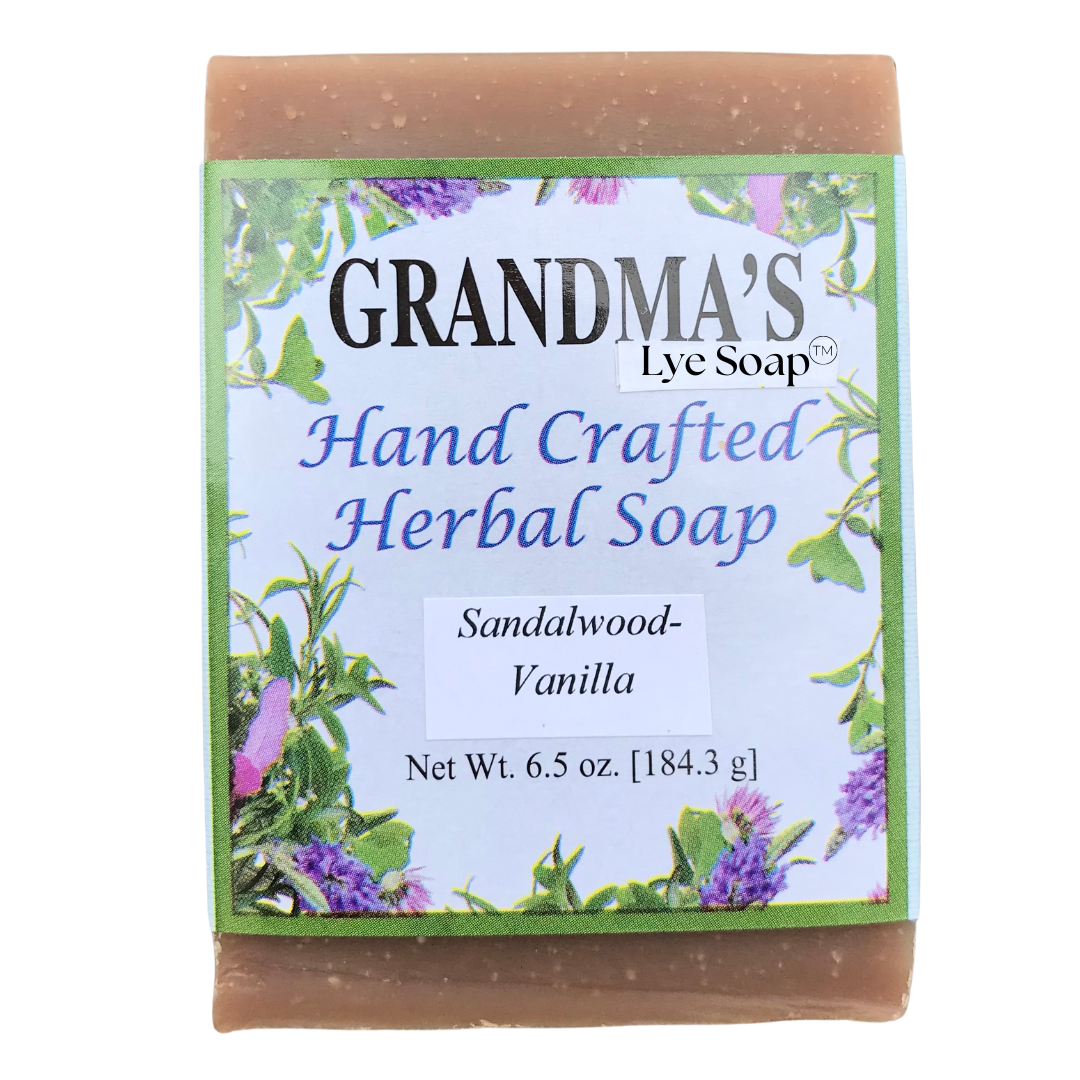 GRANDMA'S Sandalwood/Vanilla Herbal Soap