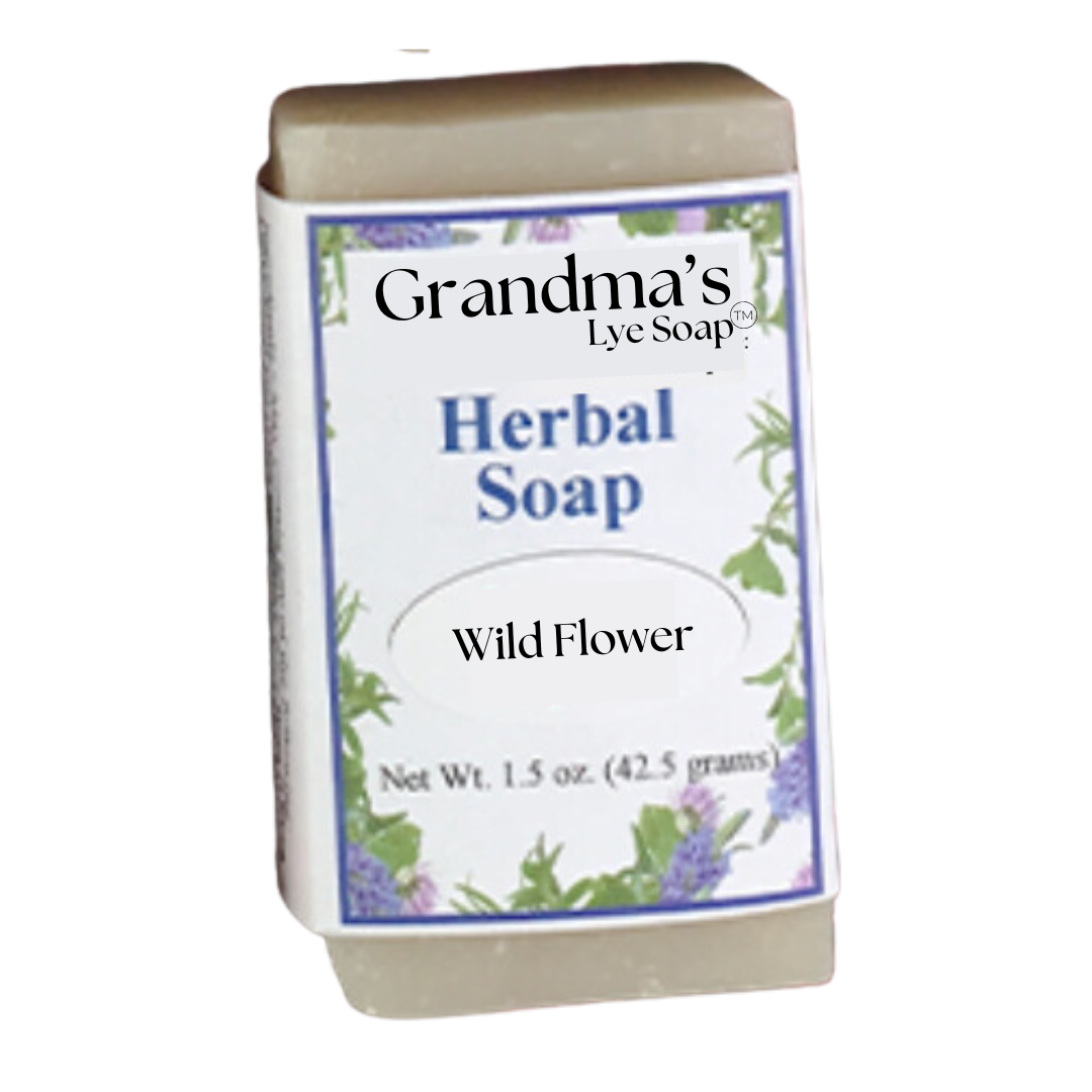 Grandma's Wild Flower Herbal Soap -TRY ME
