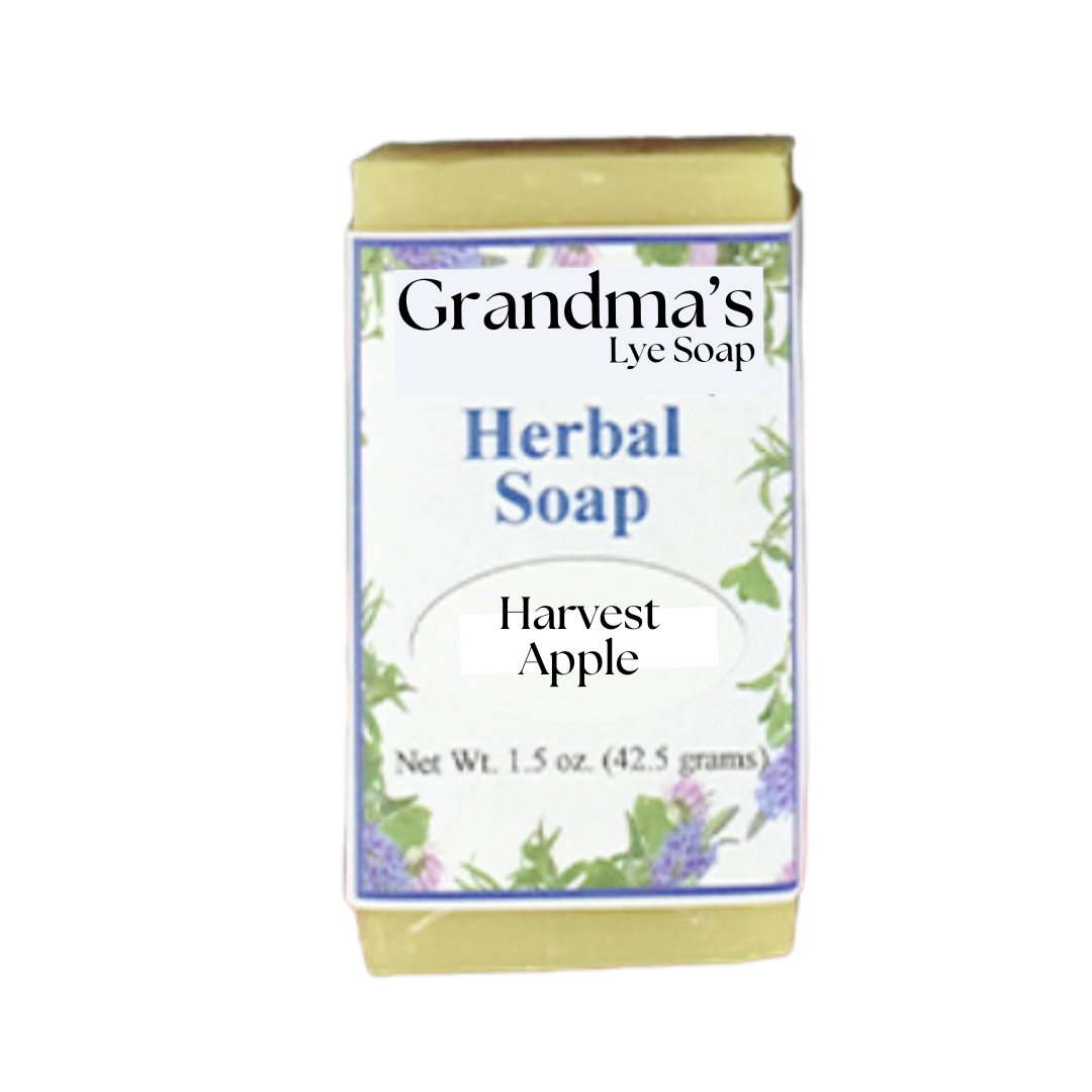 Grandma's Harvest Apple Herbal Soap - TRY ME
