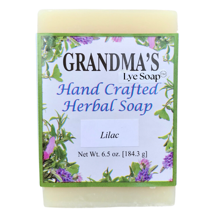 NEW ARRIVAL:  Grandma's Lilac Herbal Soap