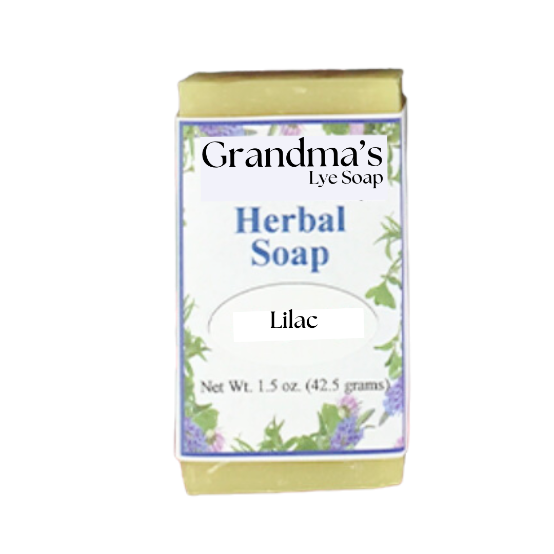 NEW ARRIVAL:  Grandma's Lilac Herbal Soap - TRY ME