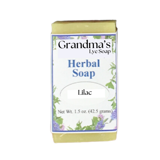 NEW ARRIVAL:  Grandma's Lilac Herbal Soap - TRY ME