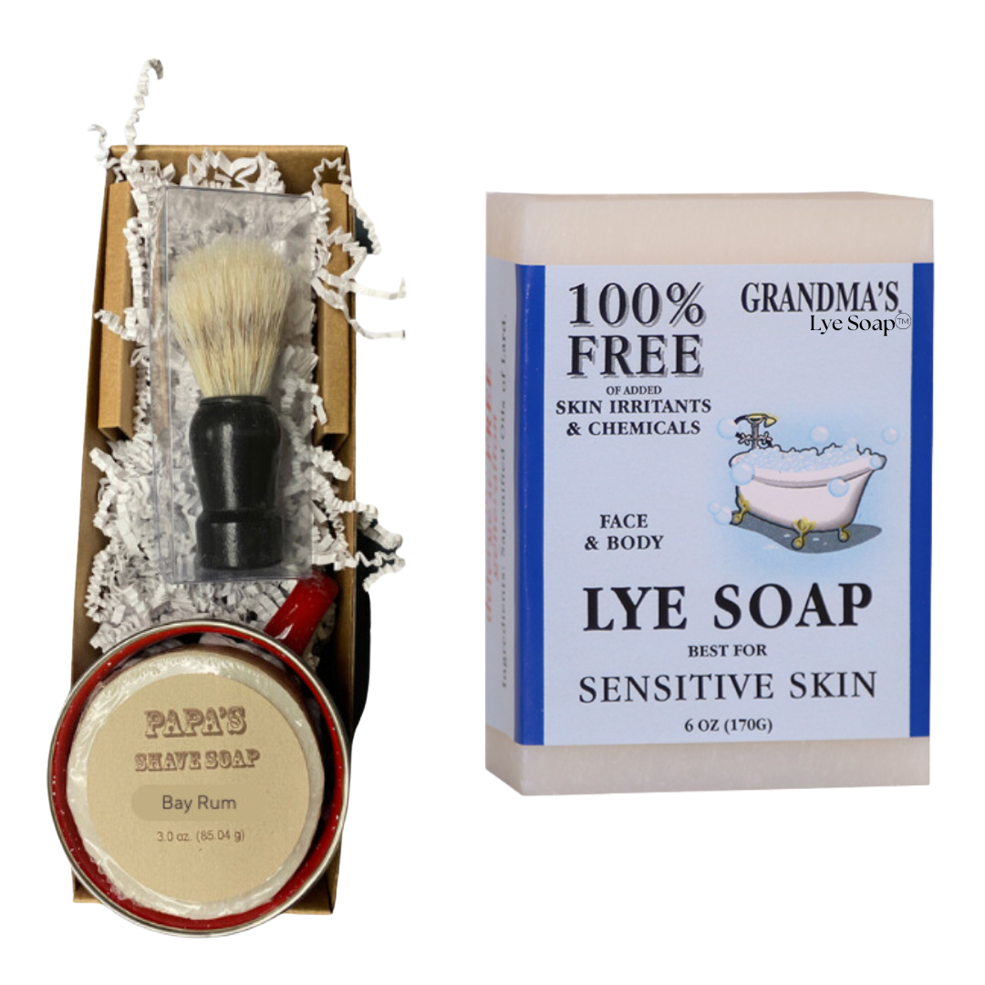 PAPA's Shave & Shower Kit (Bay Rum)