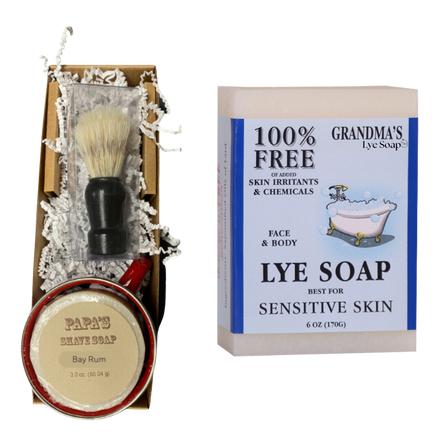 PAPA's Shave & Shower Kit (Bay Rum)
