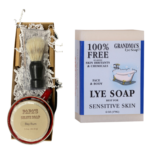 PAPA's Shave & Shower Kit (Bay Rum)