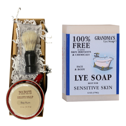 PAPA's Shave & Shower Kit (Bay Rum)