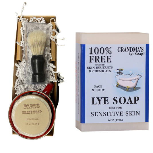 PAPA's Shave & Shower Kit (Unscented)