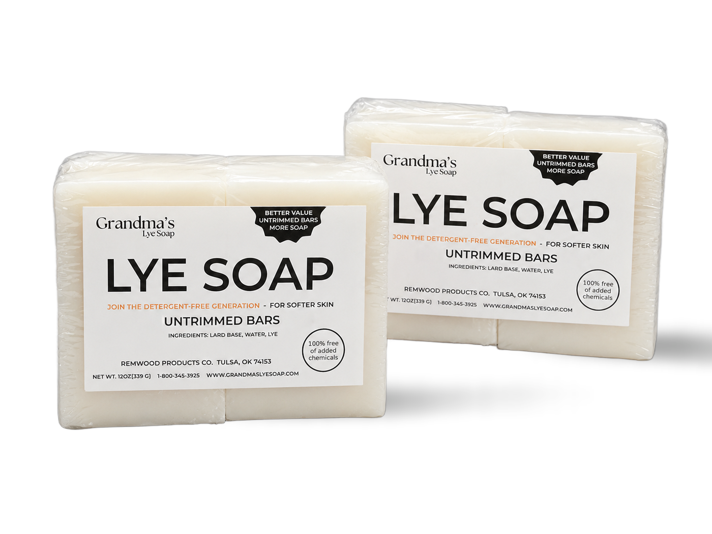 30 oz Lye Soap Value Pack