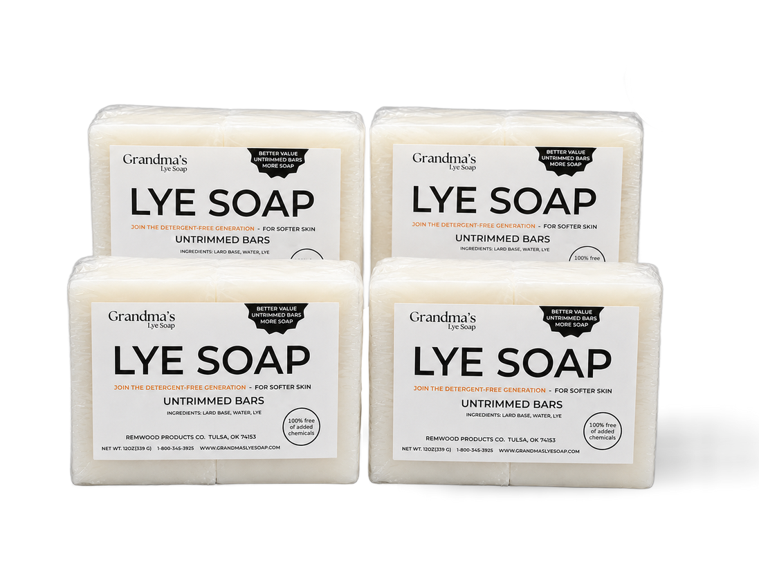 60 oz Lye Soap Value Pack